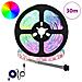 Striscia LED 12 pcs Nero e trasparente 2500 mm Rame e plastica - Foto miniatura 2