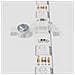 Striscia LED 12 pcs Nero e trasparente 2500 mm Rame e plastica - Foto miniatura 6