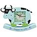 Sveglia Analogica Per Bambini Design Mucca Modello Happy To You - Foto miniatura 3