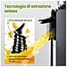 Estrattore di Succo a Freddo, Estrattore Lento a Bocca Larga da 120mm, Sistema a Doppia Filtrazione per Alta Resa di Succo, Senza BPA, 250W, Capacità 1.2L - Nero - Foto miniatura 6