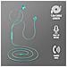 Auricolari Cross Drift Mint - In-ear, Microfono, Controllo volume, Jack 3.5mm - Foto miniatura 2