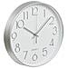 Orologio Da Parete Lalibela Argento Con Movimento Silenzioso Ø30 Cm - Foto miniatura 2