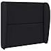 Orecchia della Testata Nero 80 x 23 x 6 cm PVC - Foto miniatura 3