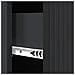 Mobile con Cassetti Nero 33 x 34,5 x 87 cm Legno ingegnerizzato - Foto miniatura 8