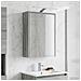Mobiletto per specchio da bagno Grigio Sonoma 43 x 16 x 62.5 cm - Foto miniatura 2