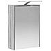 Mobiletto per specchio da bagno Grigio Sonoma 43 x 16 x 62.5 cm - Foto miniatura 5