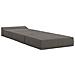 Divano Letto Pieghevole Grigio Chiaro 200 x 70 x 10 cm - Foto miniatura 3