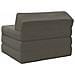 Divano Letto Pieghevole Grigio Chiaro 200 x 70 x 10 cm - Foto miniatura 5
