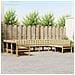 Set di divani da esterno con cuscino 9 pcs Bianco e Beige - Foto miniatura 2