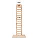 Doccia da esterno 223 cm Legno massello di pino e acciaio inox - Foto miniatura 4