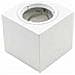 Portafaretto Da Soffitto Quadrato In Gesso Per Lampade Gu10 / Gu5.3 Vt-716sq - Sku 3666 - Foto miniatura 1