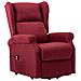Poltrona Alzapersona Rosso Vino in Tessuto - Foto miniatura 2