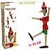 Pinocchio In Legno Altezza 30 Cm, Multicolore, 40192 - Foto miniatura 1