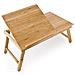 Tavolino D'appoggio Bambã¹ 55 X 33 X 24 Cm Marrone Legno - Foto miniatura 1