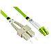 LW-802LS5 cavo InfiniBand e in fibra ottica 2 m 2x LC 2x SC Verde - Foto miniatura 1