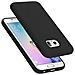 Custodia Compatibile Con Samsung Galaxy S6 Edge Plus In Liquid Nero - Coperchio Protettivo In Silicone Tpu Flessibile - Foto miniatura 1
