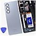 Vetro Posteriore Galaxy Z Flip 5 Service Pack, Blu - Foto miniatura 4