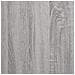 Mobile Porta Dischi Grigio Sonoma 121x38x48cm Legno Multistrato - Foto miniatura 7