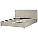 Letto Contenitore Velluto Grigio Talpa 180 X 200 Cm Lavaur - Foto miniatura 4