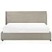 Letto Contenitore Velluto Grigio Talpa 180 X 200 Cm Lavaur - Foto miniatura 6