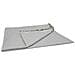 Telo Mare Fouta Da Lettino 100% Cotone Modello Lurex Con Pon Pon Telo Mare Grigio - Foto miniatura 3