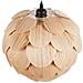 Lampadario Bampur Legno Di Bambù Naturale - Foto miniatura 4