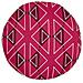Set Di 2 Cuscini Mezzano 40 X 40 Cm Geometrico Rosa - Foto miniatura 3