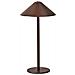 Lampada Da Tavolo Senza Fili A Led Francoli Con Dimmer Metallo Marrone - Foto miniatura 2