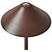 Lampada Da Tavolo Senza Fili A Led Francoli Con Dimmer Metallo Marrone - Foto miniatura 3