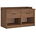 Panca Da Corridoio Sandnes 87x40x50 Cm Legno Massello Di Pino - Foto miniatura 2