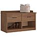 Panca Da Corridoio Sandnes 87x40x50 Cm Legno Massello Di Pino - Foto miniatura 1