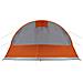 Tenda da Campeggio a Tunnel per 5 Persone Grigio e Arancione - Foto miniatura 8