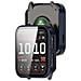 Custodia Protettiva Con Pellicola Integrata Per Garmin Venu X1 - Protezione Completa Blue - Foto miniatura 3