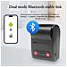 Mini Stampante Termica Portatile 58mm - Connettività Usb E Bluetooth - Foto miniatura 2