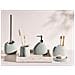 Set Da 5 Accessori Per Il Bagno Coata Grigio Chiaro - Foto miniatura 1