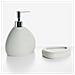 Set Da 5 Accessori Per Il Bagno Coata Grigio Chiaro - Foto miniatura 3