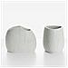 Set Da 5 Accessori Per Il Bagno Coata Grigio Chiaro - Foto miniatura 4