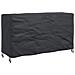 Copertura per mobili da esterno Nero 180 x 70 x 90 cm 600D - Foto miniatura 1