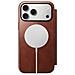 Custodia A Portafoglio Per Iphone 17 Pro Max Magsafe In Pelle Horween Serie Modern, Marrone - Foto miniatura 2