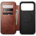 Custodia A Portafoglio Per Iphone 17 Pro Max Magsafe In Pelle Horween Serie Modern, Marrone - Foto miniatura 5