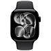 Watch Series 11 GPS + Cellular 42mm Cassa Alluminio Jet Black con Sport Band Nero - S /M - Foto miniatura 5