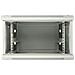 Armadio per montaggio su rack 6U 600x450 ASP Grigio fissato al muro, porta del metallo - Foto miniatura 9