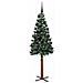 Albero di Natale snodato con 300 LED con supporto Verde 180 cm - Foto miniatura 4