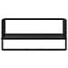 Set mensole da parete 4 pcs Rovere Nero 65 x 25 x 30 cm - Foto miniatura 9