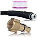 Tubo Alta Pressione 15m - Compatibile Con Idropulitrici Lavor - Pressione Max 160 Bar, Resistente E Flessibile, Ugello 1+3 - Foto miniatura 8