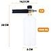 Set Accessori Per Idropulitrice - Pistola 300 Bar, Lancia Schiuma 1l, 5 Ugelli Qc, Spazzola Rotante, Adattatore Lavor | Compatibile Con Lavor, Karcher Hd - Foto miniatura 5