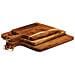 Tagliere 3pz in Legno Massello di Acacia - Foto miniatura 6