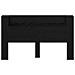 Testata con Mobile e LED Rovere Nero 180 x 16,5 x 103,5 cm - Foto miniatura 5