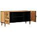 Mobile TV Naturale 105 x 33,5 x 46 cm Legno di mango massello - Foto miniatura 2