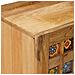 Mobile TV Naturale 105 x 33,5 x 46 cm Legno di mango massello - Foto miniatura 6